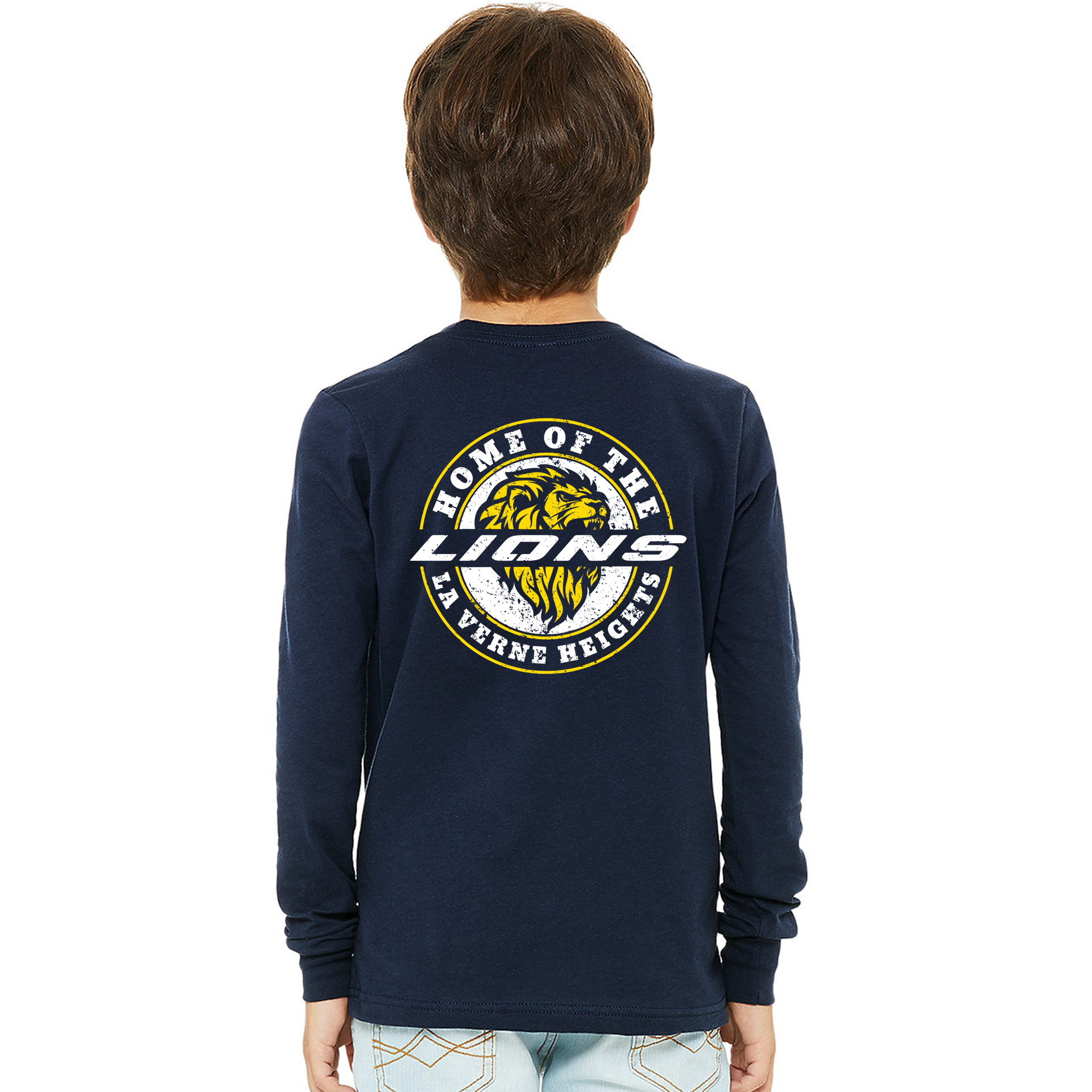 Rushville Lions YOUTH Long Sleeve T-Shirt