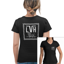 Load image into Gallery viewer, Women&#39;s LVH Checkered - V-Neck
