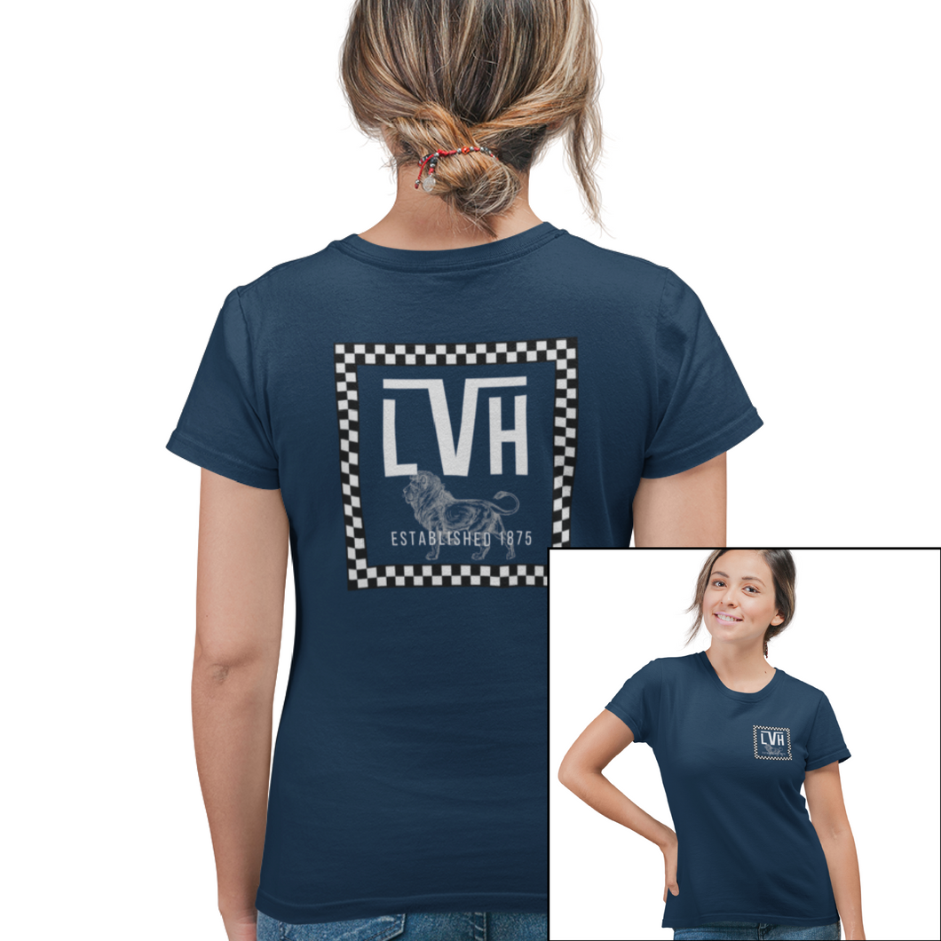 Women's LVH Checkered - S/S Tee