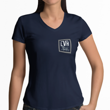 Load image into Gallery viewer, Women&#39;s LVH Checkered - V-Neck
